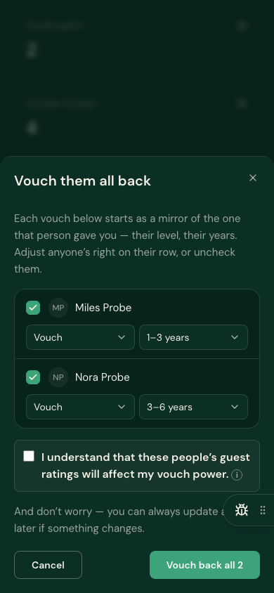 mass vouch modal