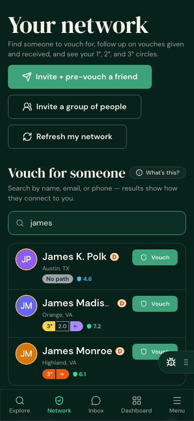 search trust preview